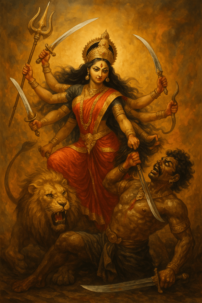 ythological Story of Navratri