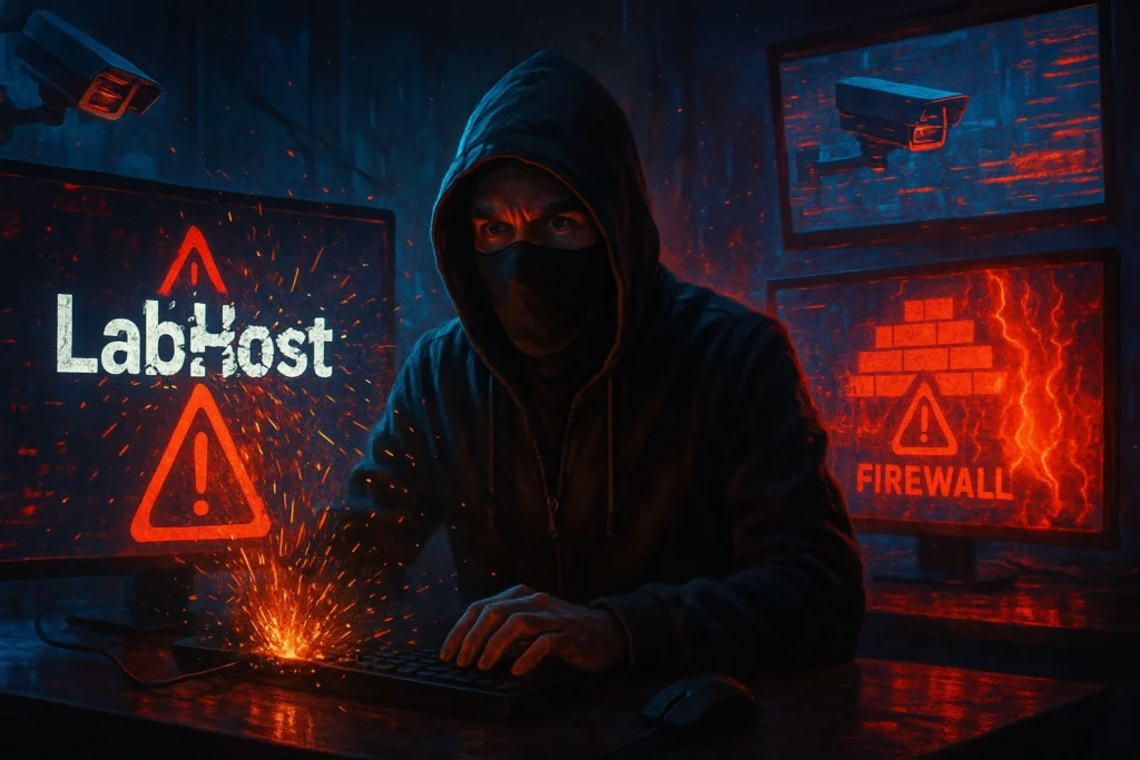 labhost attack by hacker they hacked labhost and unseized all websites